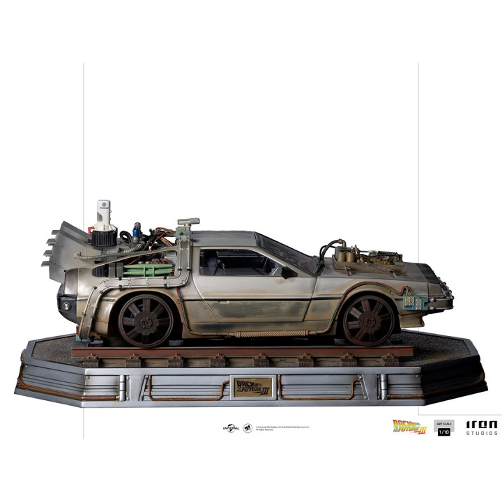 Delorean III - Back to  the future part III - Art scale 1/10
