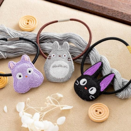 Serre-tête Broderie Totoro gris - Mon Voisin Totoro