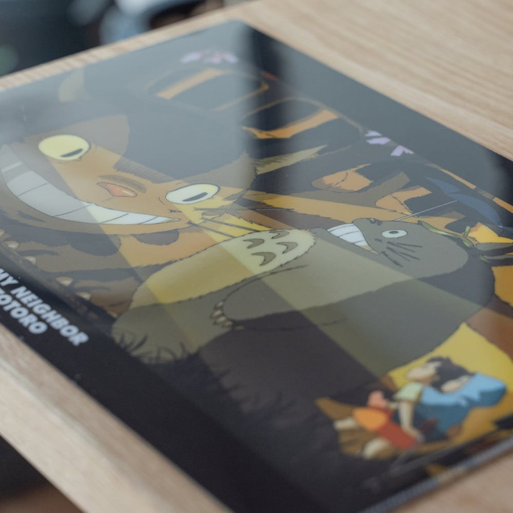 Chemise A4 Arrivée du Chatbus - Mon Voisin Totoro