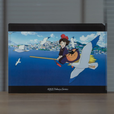 Chemise A4 Au bord de la mer - Kiki La Petite Sorcière