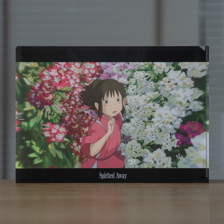 Chemise A4 Parmi les fleurs - Le Voyage De Chihiro