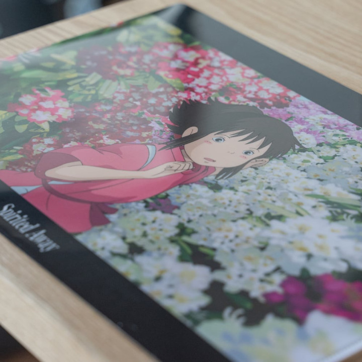 Chemise A4 Parmi les fleurs - Le Voyage De Chihiro