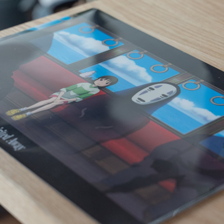 Chemise A4 Dans le train - Le Voyage De Chihiro