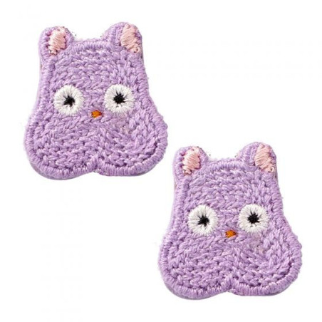 Bijou Boucle d’oreilles à Clips Broderie Boh Mouse - Le Voyage De Chi