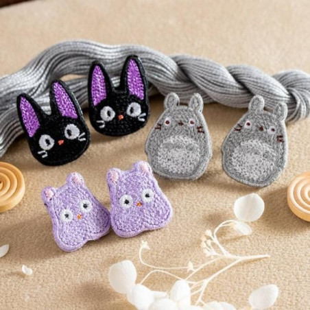 Bijou Boucle d’oreilles à Clips Broderie Boh Mouse - Le Voyage De Chi