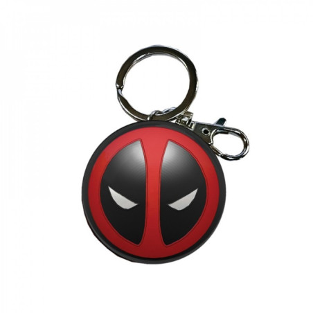 DEADPOOL LOGO METAL KEYCHAIN - MARVEL