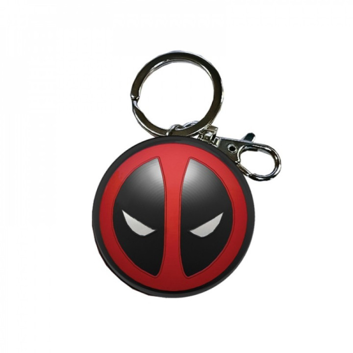 PORTE-CLÉS DEADPOOL LOGO MÉTAL - MARVEL 