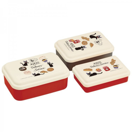 Bento 3 Parties Jiji Boulangerie - Kiki La Petite Sorcière