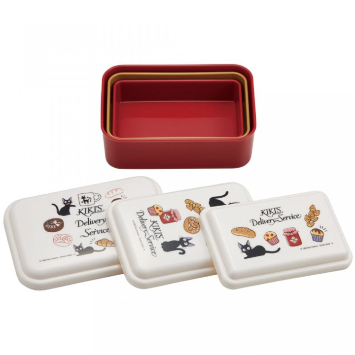 Bento 3 Parties Jiji Boulangerie - Kiki La Petite Sorcière