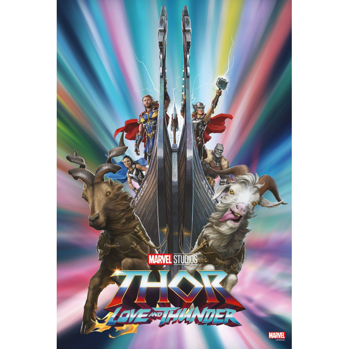 Tableau Marvel - The bifrost - Thor love and thunder