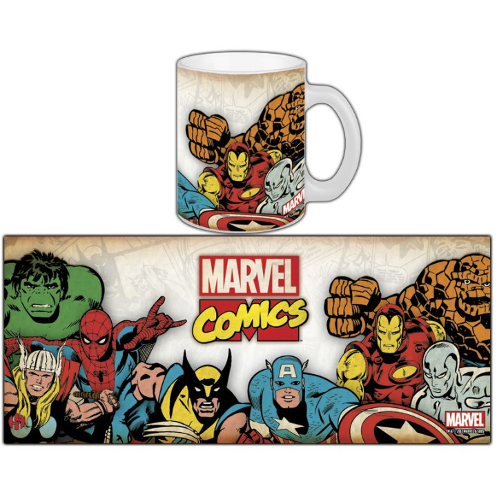 MARVEL MUG MARVEL RETRO SERIE 1 - MARVEL GROUP RETRO