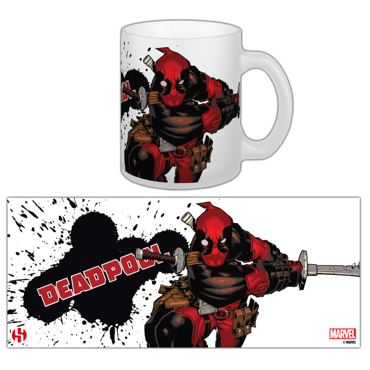MARVEL MUG 02 "SLASHING" - DEADPOOL