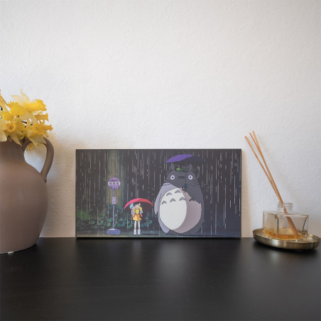 WOOD PANEL GHIBLI 07 - TOTORO BUS STOP