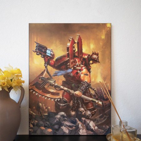 LAMINAGE 36.6x50 - KHARN THE BETRAYER - WARHAMMER 40K