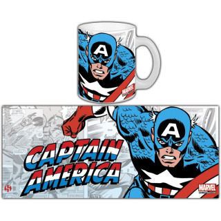 MARVEL MUG MARVEL RETRO SERIE 1 - CAPTAIN AMERICA
