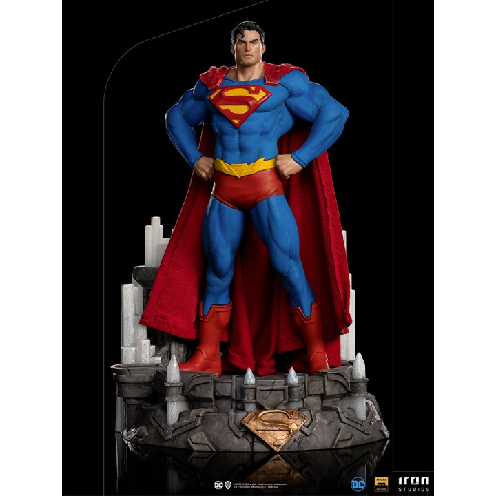 SUPERMAN UNLEASHED DELUXE - DC COMICS - ART SCALE 1/10