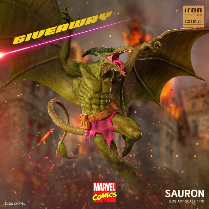 Sauron BDS art Scale 1/10 - Marvel Comics