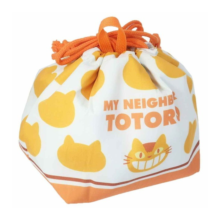Sacoche à cordon Silhouette Chatbus 20 x 19 cm - Mon Voisin Totoro