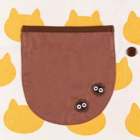 Tablier Silhouette Chatbus 84 x 61,5 cm - Mon Voisin Totoro