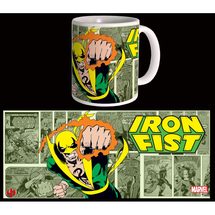 MARVEL MUG IRON FIST - RETRO - SERIE 2