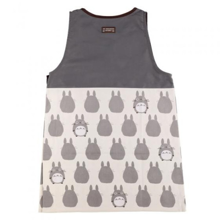 Tablier Silhouette Totoro Gris 84 x 61,5cm - Mon Voisin Totoro