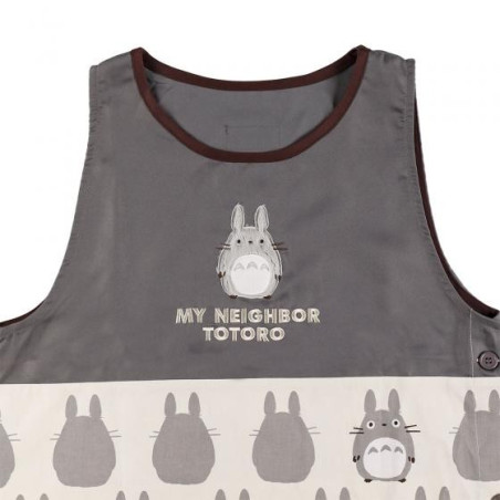 Tablier Silhouette Totoro Gris 84 x 61,5cm - Mon Voisin Totoro