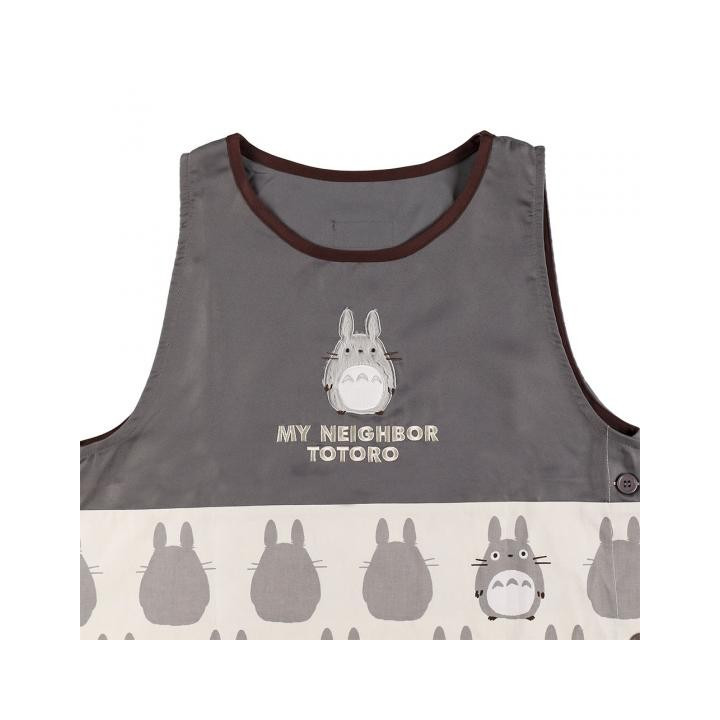Tablier Silhouette Totoro Gris 84 x 61,5cm - Mon Voisin Totoro