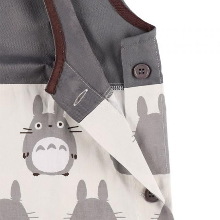 Tablier Silhouette Totoro Gris 84 x 61,5cm - Mon Voisin Totoro