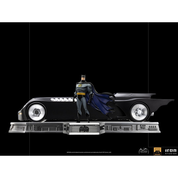 Batman and Batmobile - Batman the animated series - Art Scale 1/10