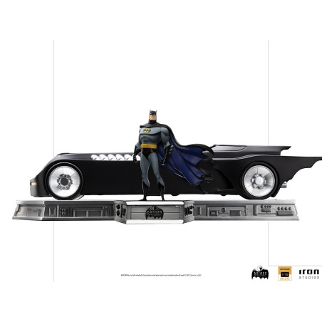 Batman and Batmobile - Batman the animated series - Art Scale 1/10