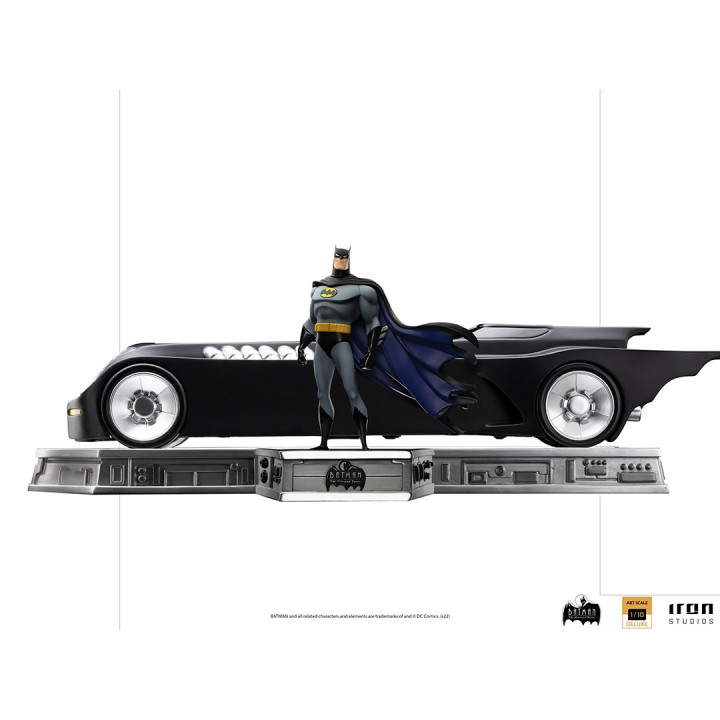 Batman and Batmobile - Batman the animated series - Art Scale 1/10