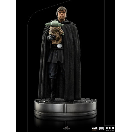 Luke Skywalker and Grogu - The Mandalorian - Art Scale 1/10