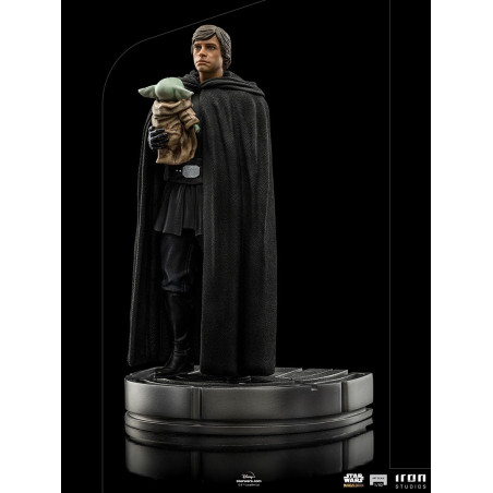 Luke Skywalker and Grogu - The Mandalorian - Art Scale 1/10