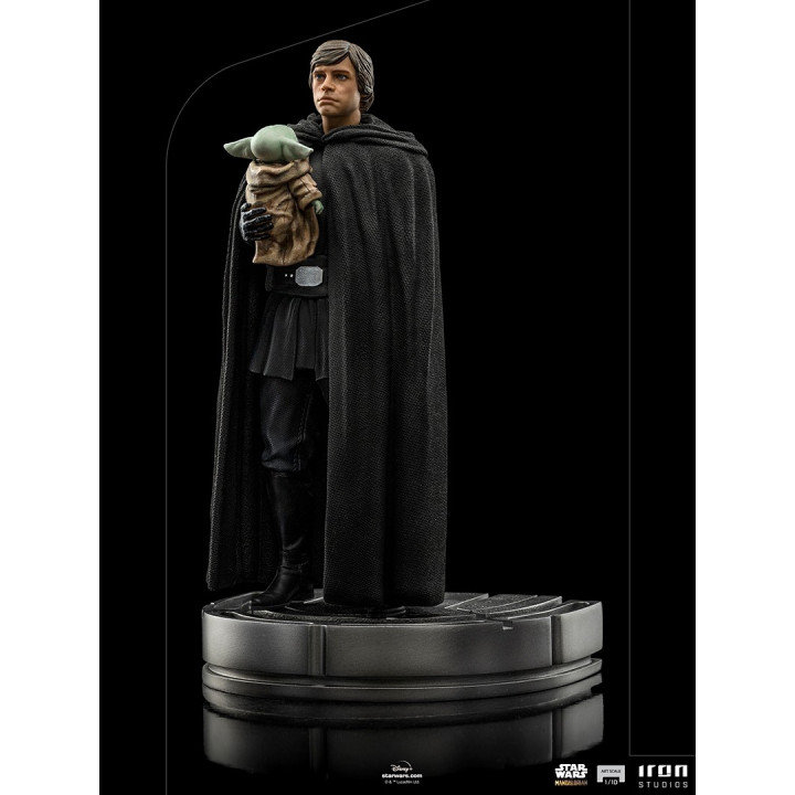 Luke Skywalker and Grogu - The Mandalorian - Art Scale 1/10