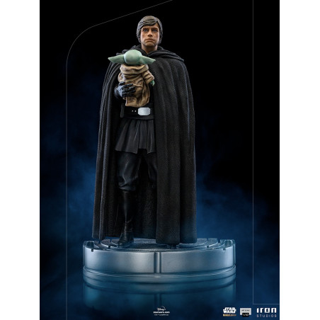 Luke Skywalker and Grogu - The Mandalorian - Art Scale 1/10
