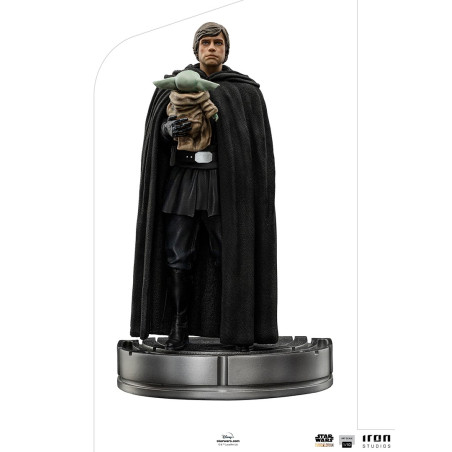 Luke Skywalker and Grogu - The Mandalorian - Art Scale 1/10