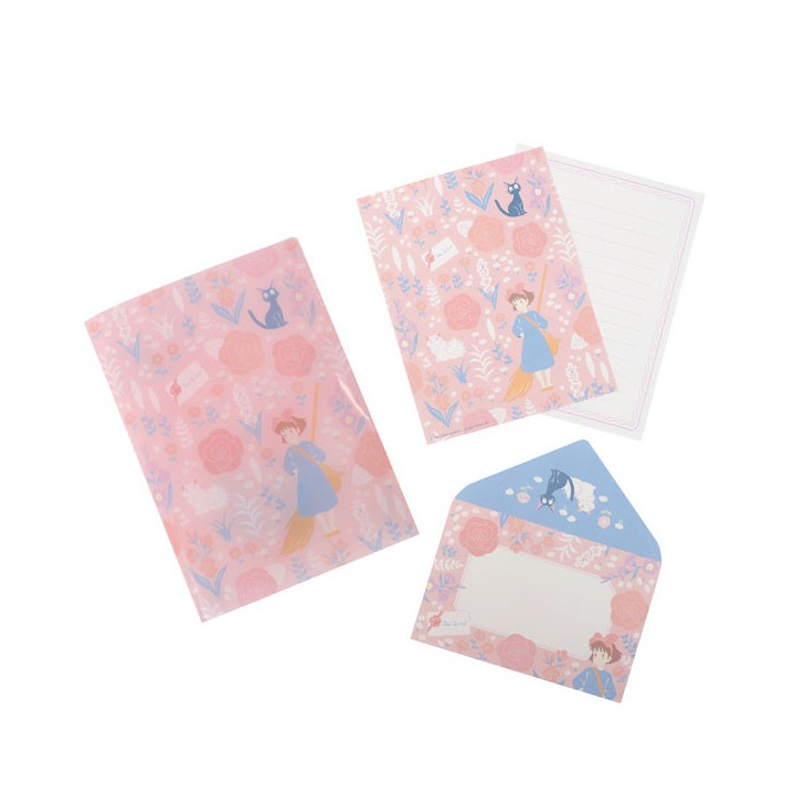 Papier à lettres et chemise Jardin de Kiki - Kiki la petite sorcière