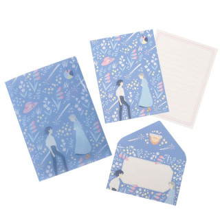 Papier à lettres et chemise Sophie et Haru - Le Château ambulant