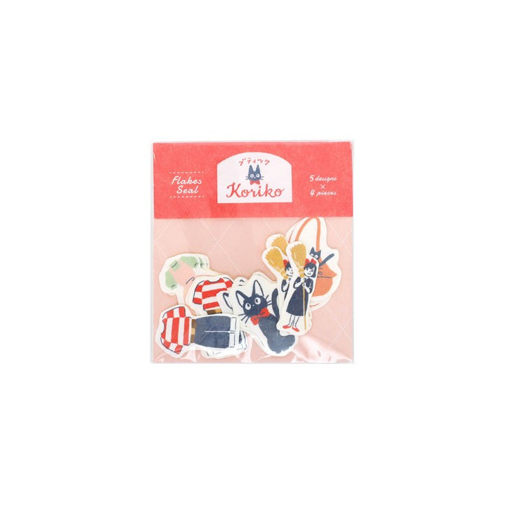 Set de stickers Kiki et cie - Kiki la petite sorcière