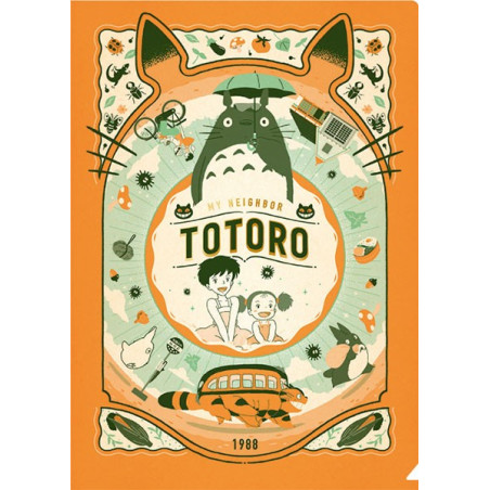 Chemise Art Déco A4 - Mon Voisin Totoro