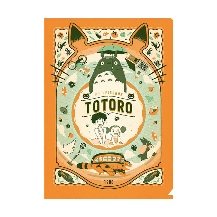 Chemise Art Déco A4 - Mon Voisin Totoro
