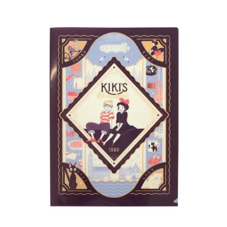 Chemise Art Déco A4 - Kiki la petite sorcière