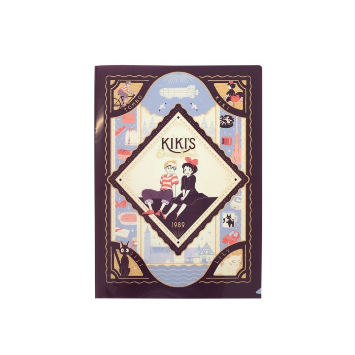 Chemise Art Déco A4 - Kiki la petite sorcière