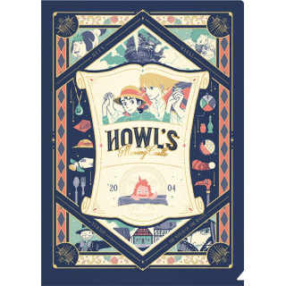 Chemise Art Déco A4 - Le Château ambulant