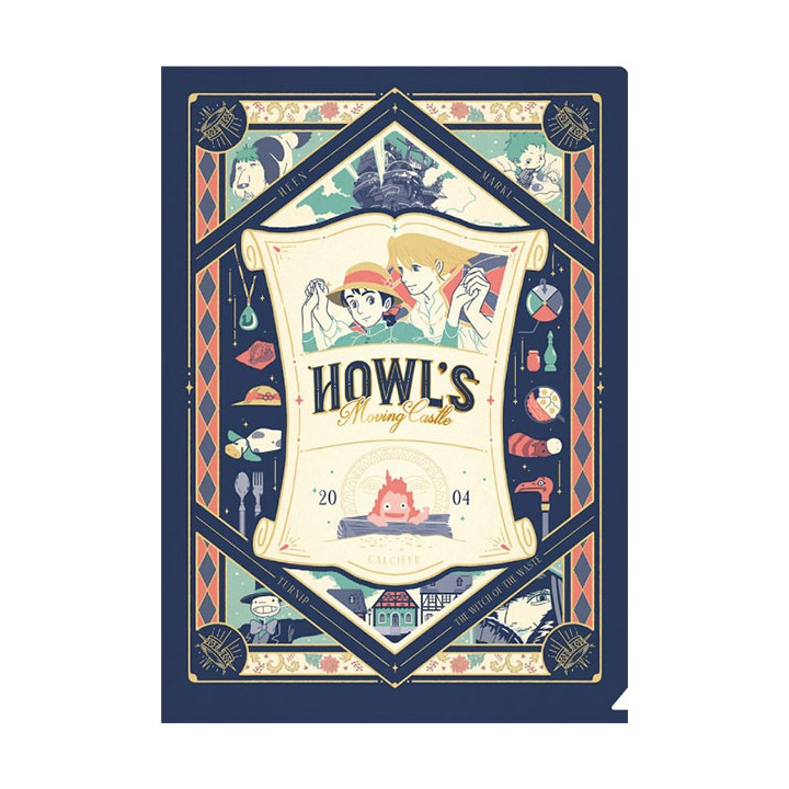 Chemise Art Déco A4 - Le Château ambulant