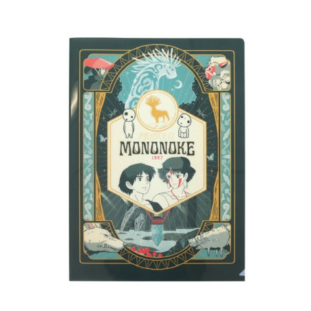 Chemise Art Déco A4 - Princesse Mononoké