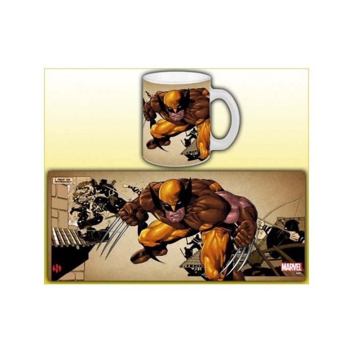 MARVEL MUG WOLVERINE - WOLVERINE BROWN