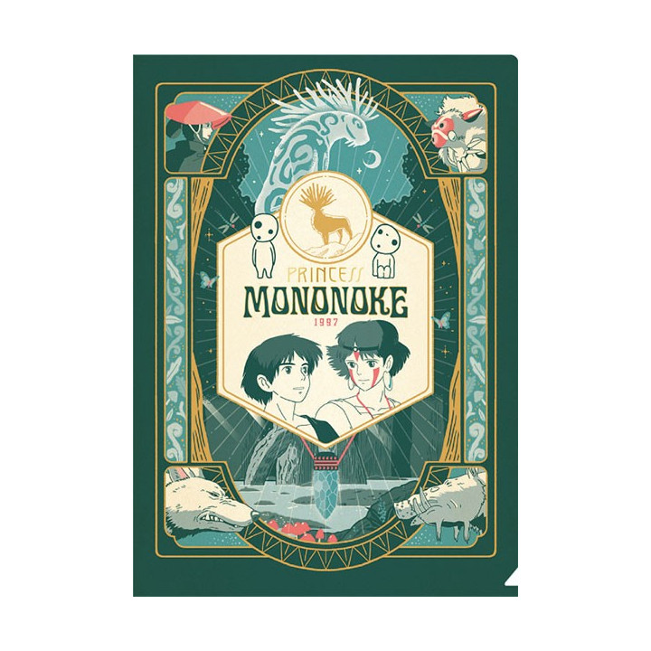 Chemise Art Déco A4 - Princesse Mononoké