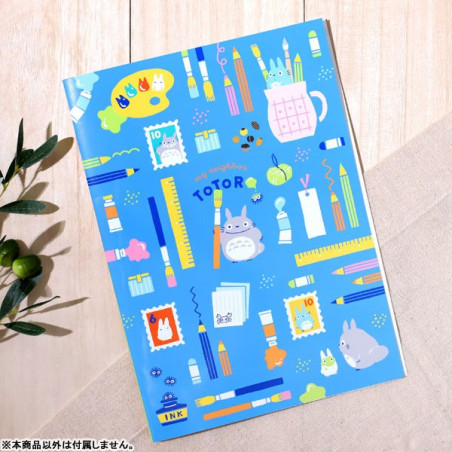 Carnet de Notes B5 Totoro dessine - Mon Voisin Totoro