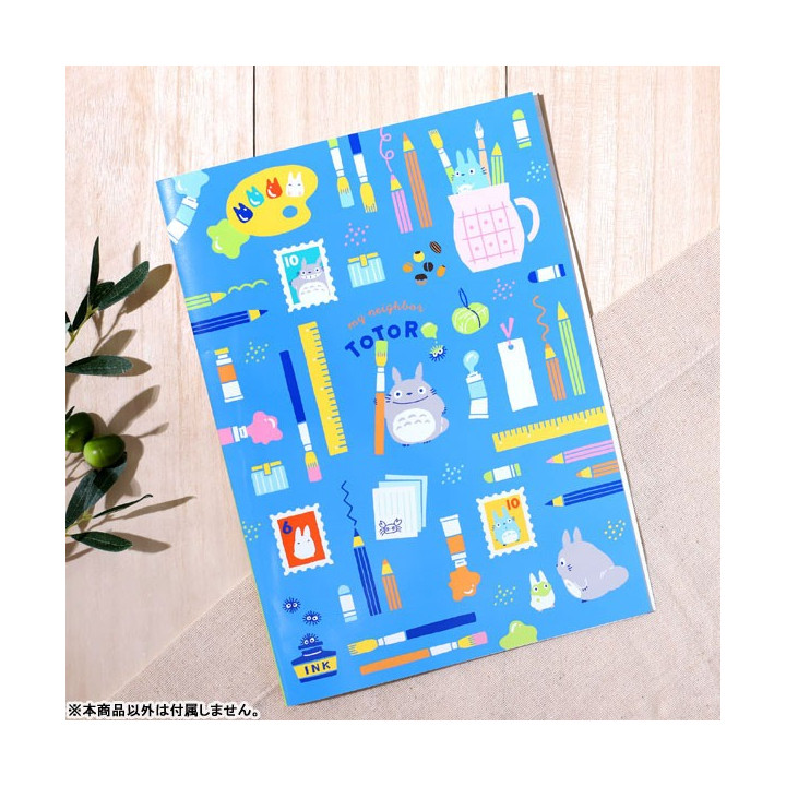Carnet de Notes B5 Totoro dessine - Mon Voisin Totoro